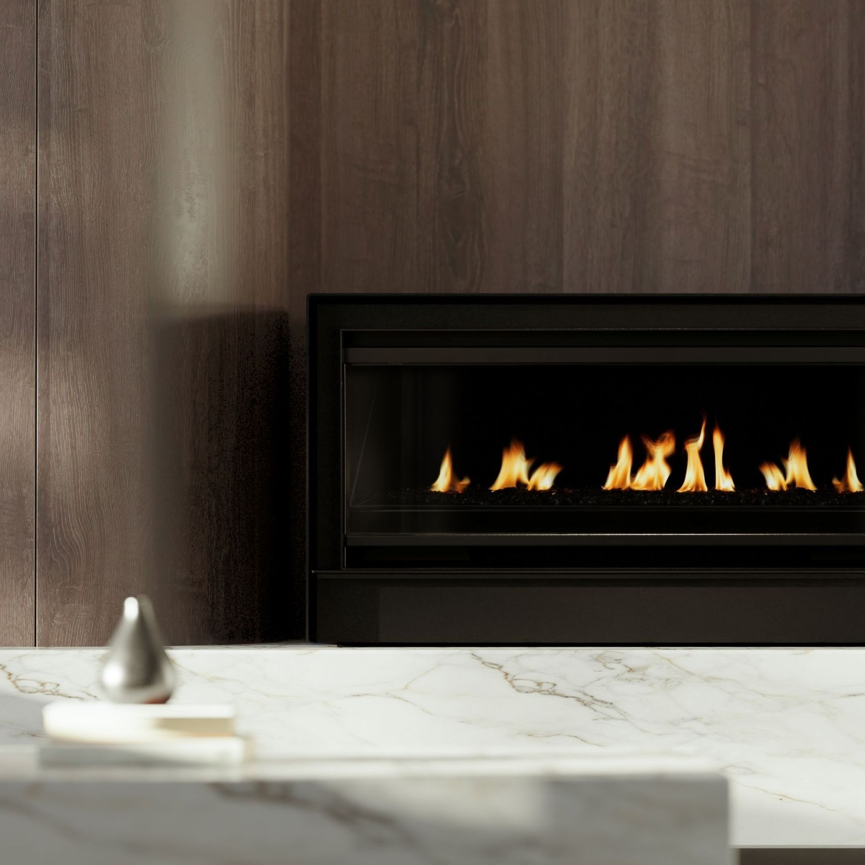 Escea LRFS1000 Freestanding Holographic Electric Fire