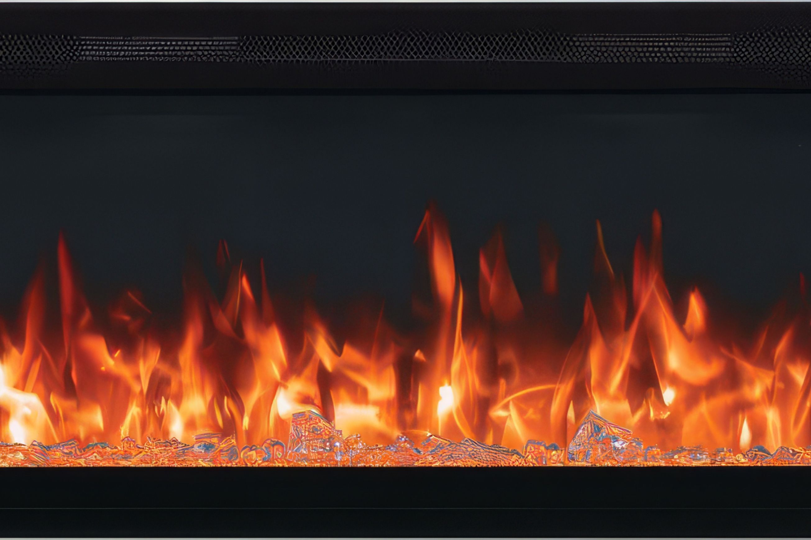Entice™ 72 Wall-Hanging Electric Fireplace