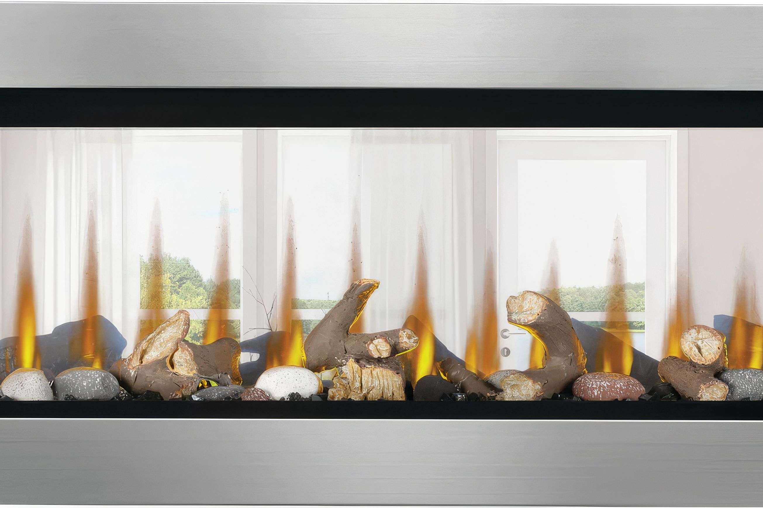 Napoleon CLEARion™ Elite See-Through Electric Fireplace