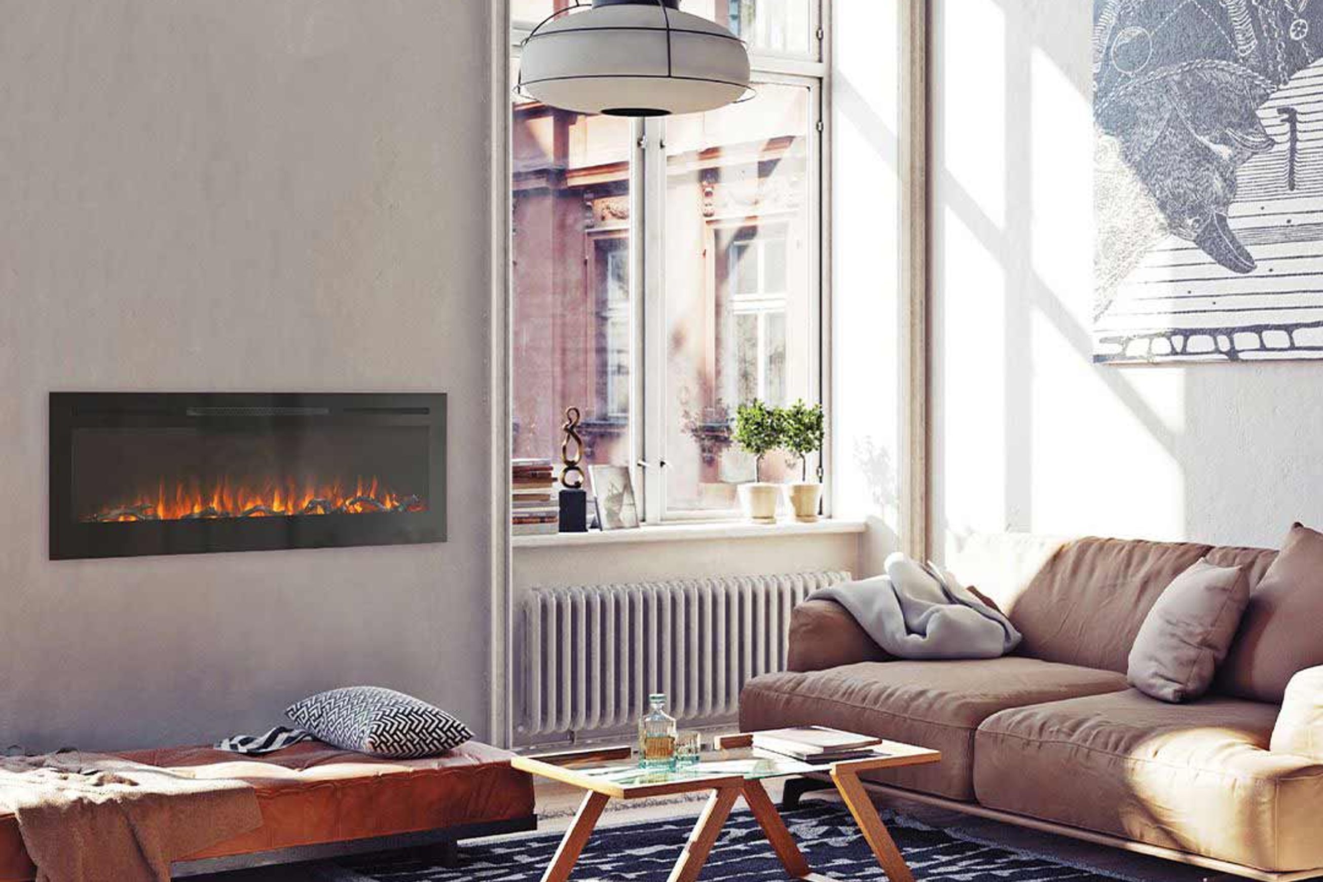 Visionline VL60 Electric Fireplace