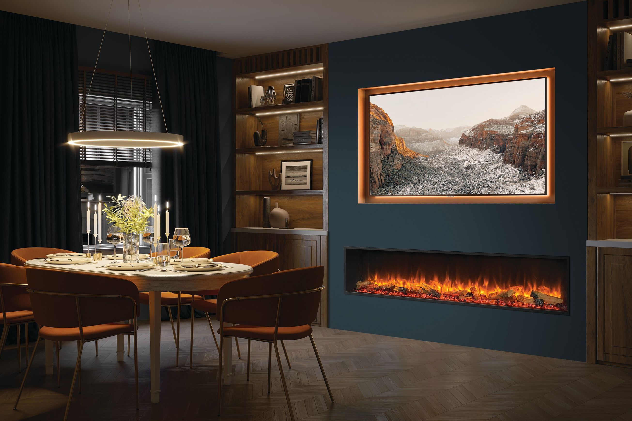Gazco eReflex Multi-Sided Electric Fire