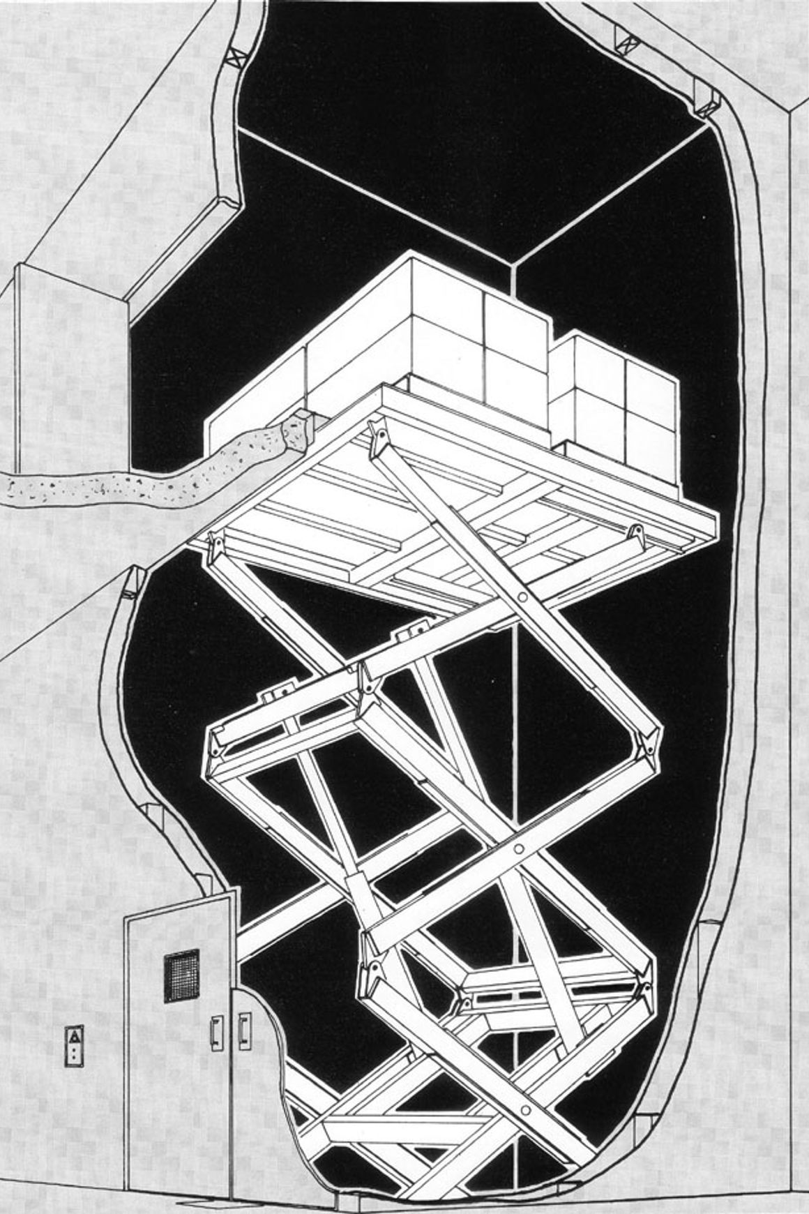 Freight Hoist Scissor Lifts