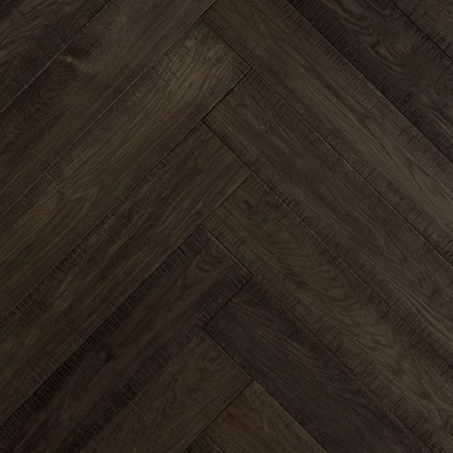 Villa Raven Herringbone Rough Sawn Timber Flooring