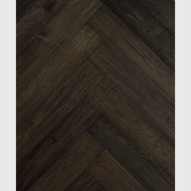 Villa Raven Herringbone Rough Sawn Timber Flooring