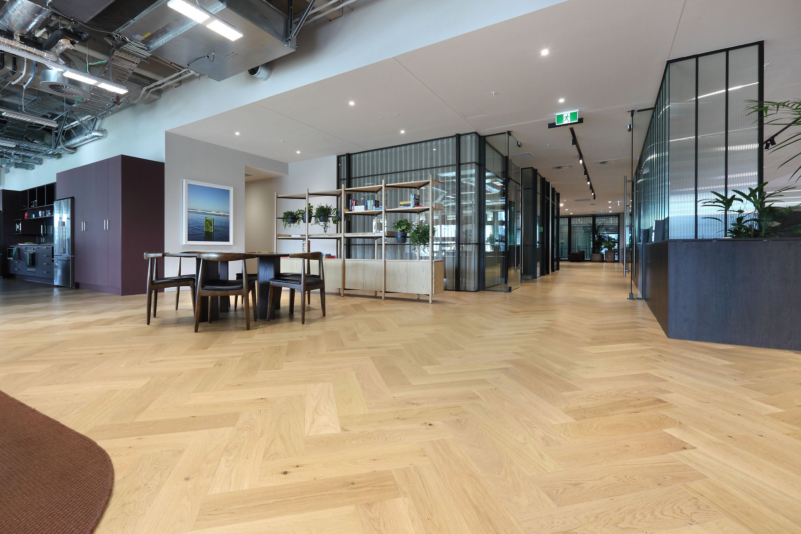 Natural Clear | Genuine Oak Parquet Engineered Flooring