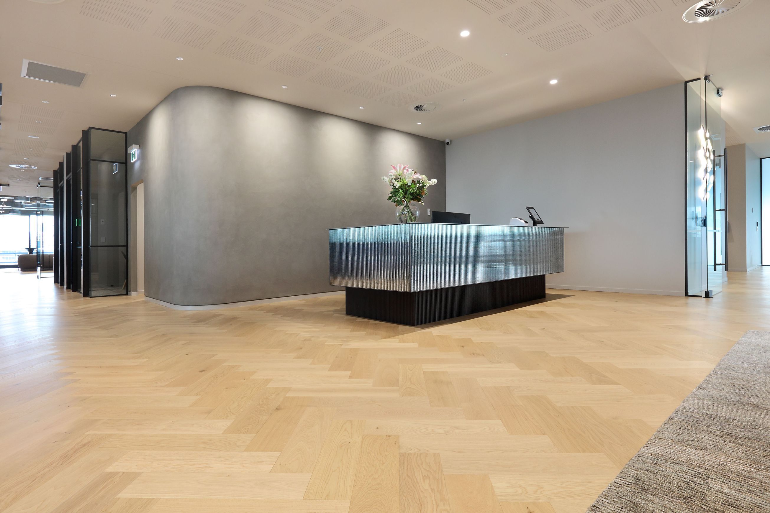 Natural Clear | Genuine Oak Parquet Engineered Flooring