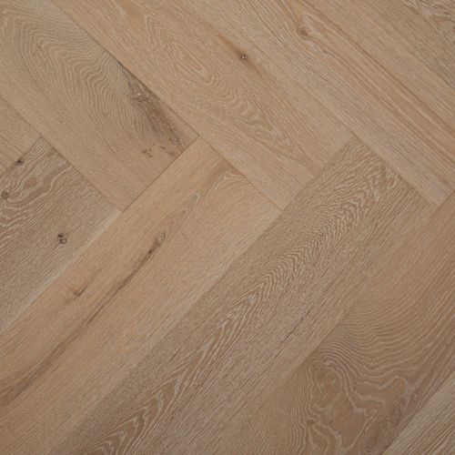 White Wash | Genuine Oak Parquet Engineered Flooring