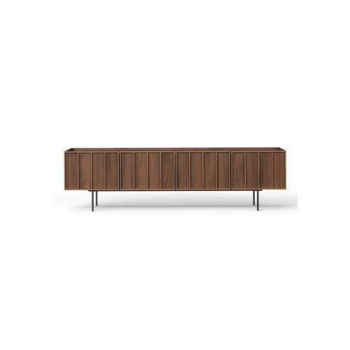 Linea 200cm TV Entertainment Unit | Light Walnut