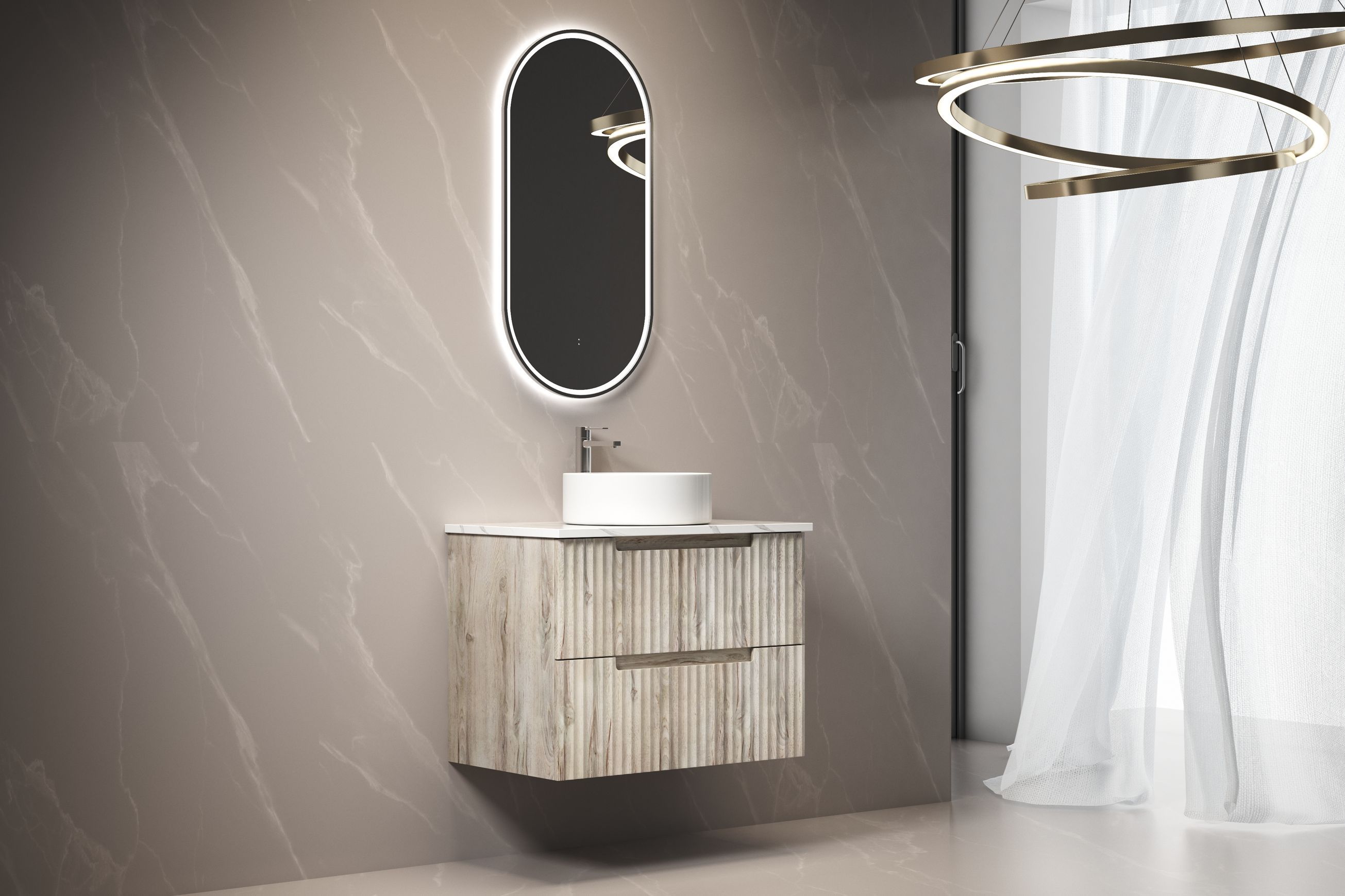 Aulic Beau Monde LED Mirror