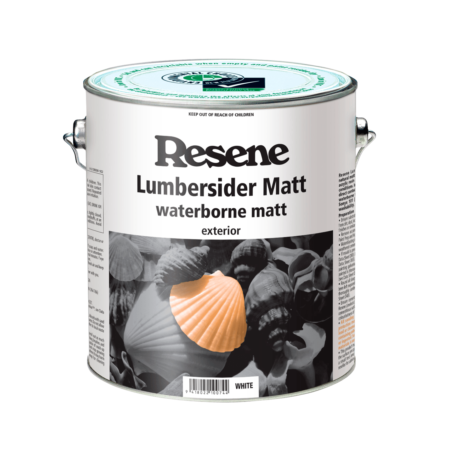 Resene Lumbersider Matt Collection