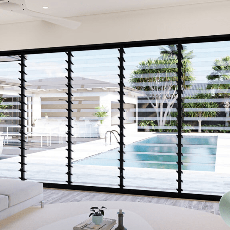 Ventus 152mm Glass Louvre System