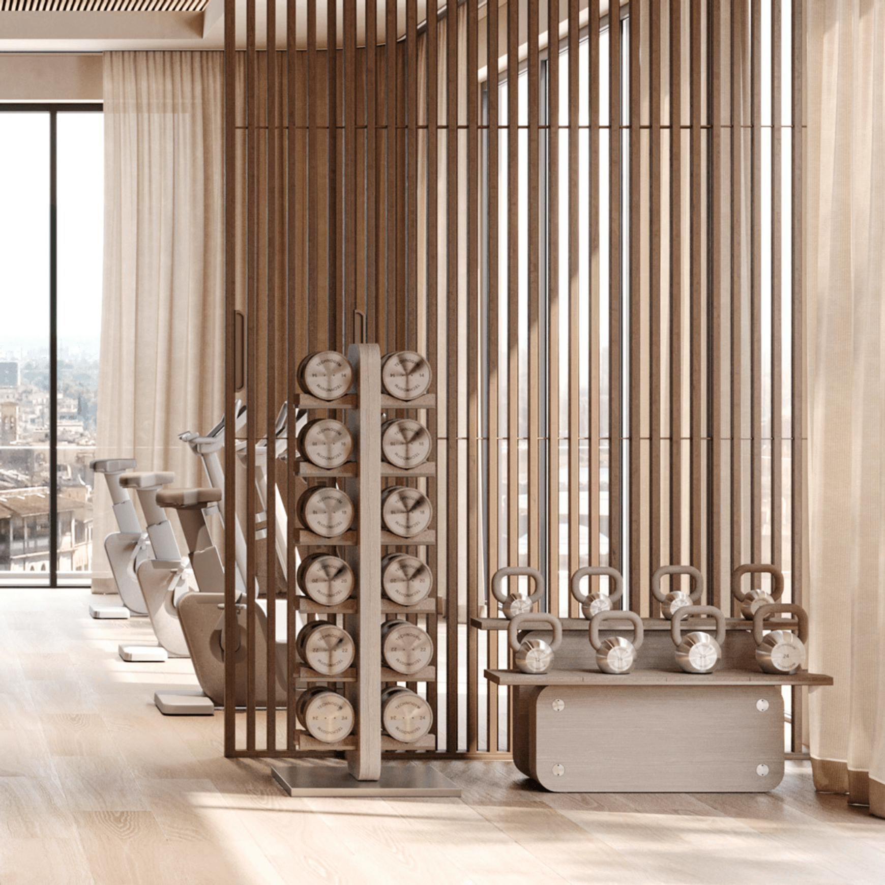 Luxury Dumbbells Personal - Sand Stone