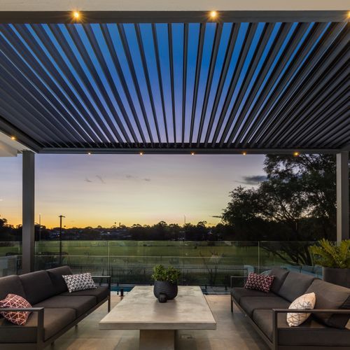 Opening Louvre Roof Systems