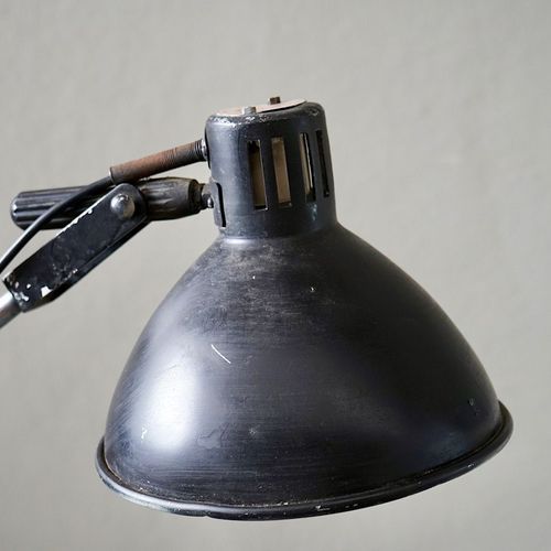 French Mid-Century Industrial Floor Lamp