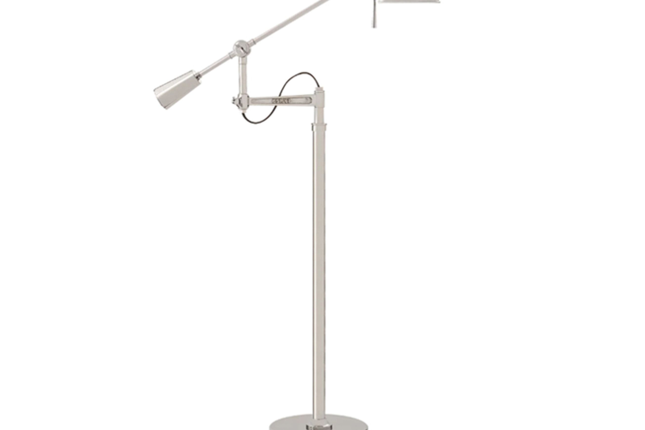 RL ’67 Boom Arm Floor Lamp – Nickel