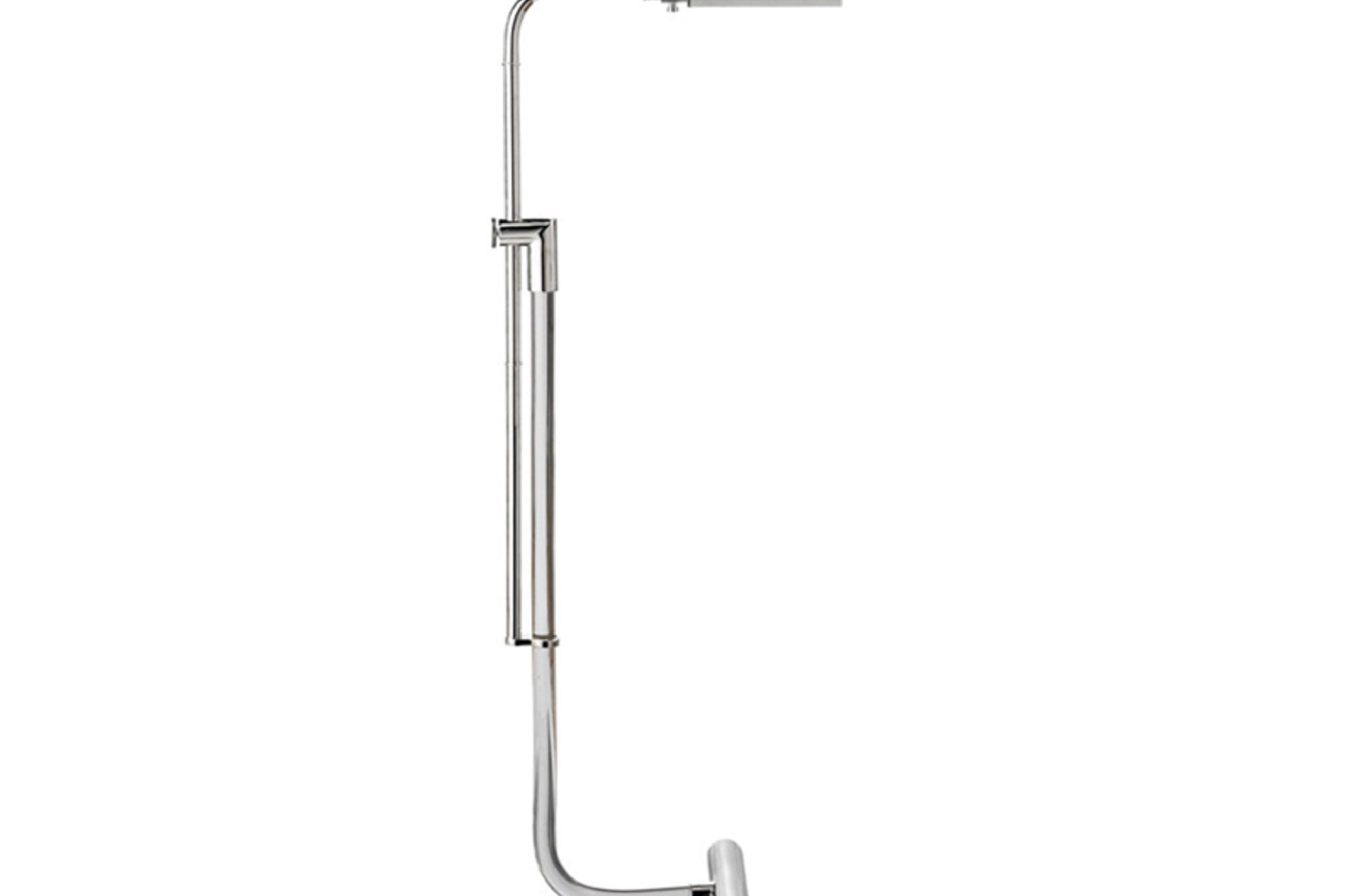 Warner Pharmacy Floor Lamp – Nickel