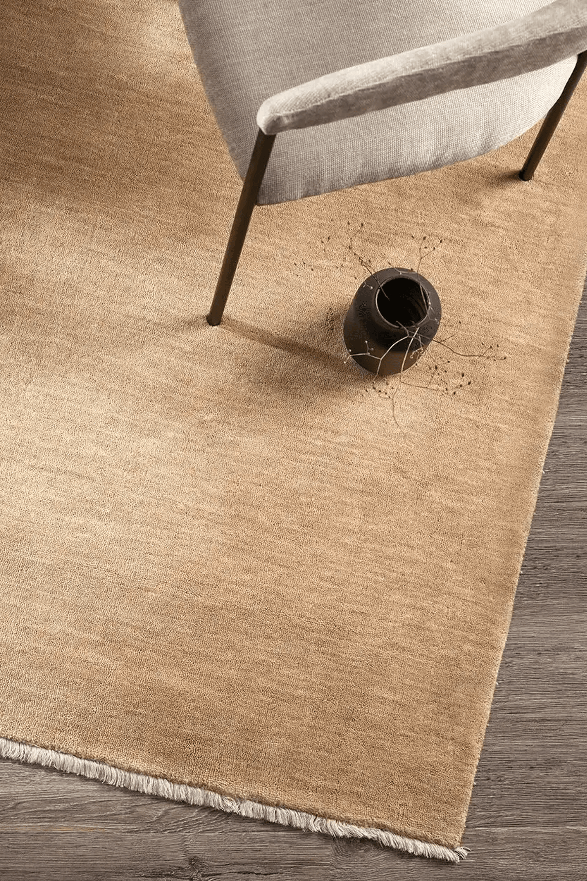 Baya Sandringham 100% NZ Wool Rug - Putty