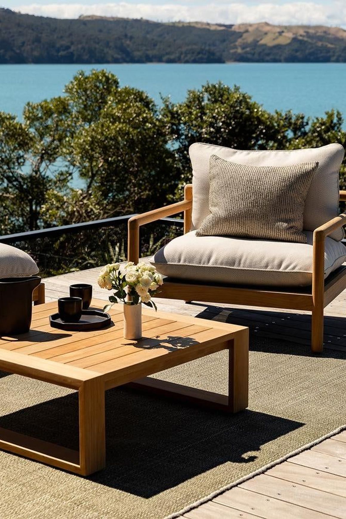 Baya Lonsdale Floor Rug - Olive | Indoor or Outdoor