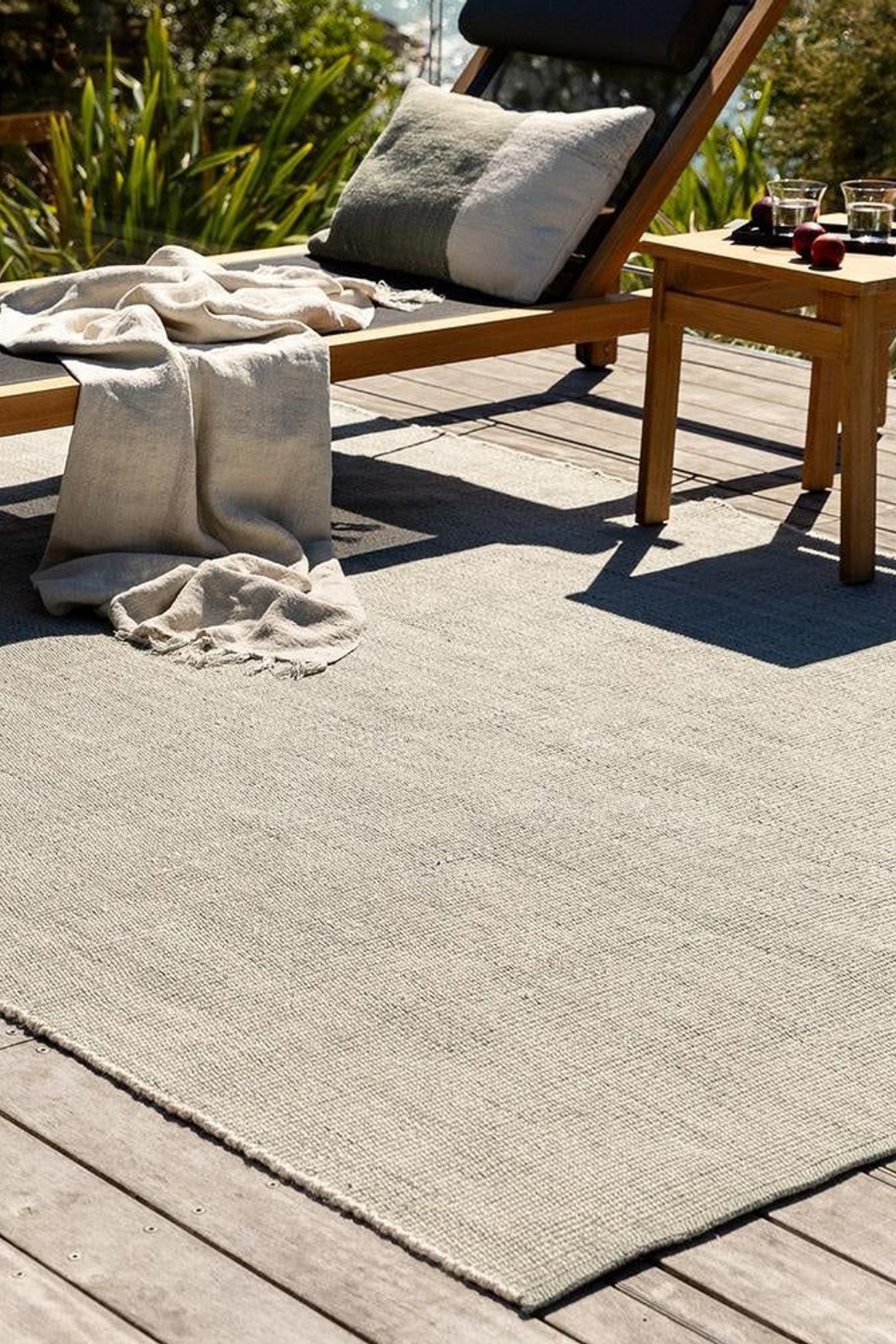 Baya Lonsdale Floor Rug - Eucalyptus | Indoor or Outdoor