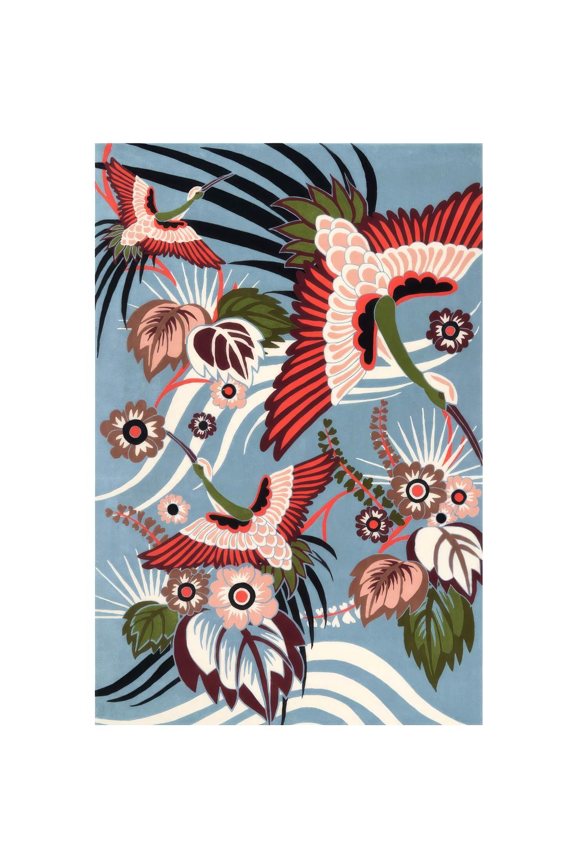 Bird of Paradise l Hand Tufted Rugs