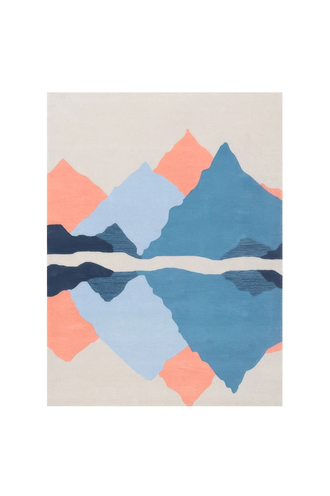 Mountain Sunset l Hand Tufted Rugs