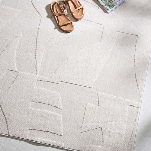 Baya Copacabana Outdoor Rug | Colour Bone