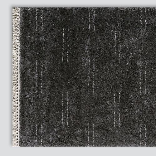 Enrica Pattern Area Rug | Charcoal