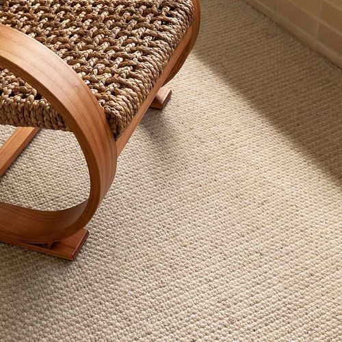 Baya Kansas Handwoven Textured Rug - Oat/Natural