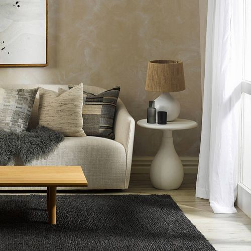 Baya Madagascar 100% Hemp Floor Rug - Licorice