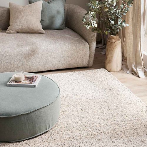 Baya Mt Somers Handwoven 100% Wool Rug - Acorn