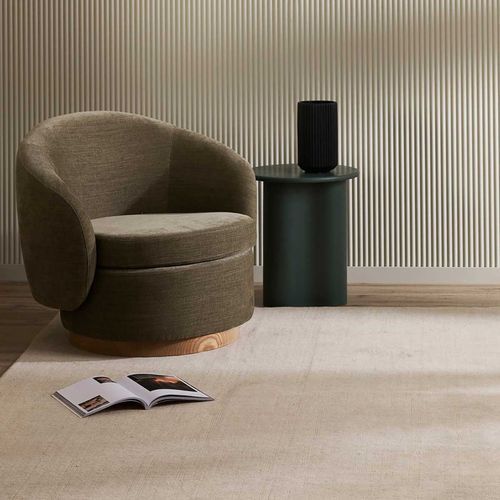 Baya Sandringham 100% NZ Wool Rug - Fog