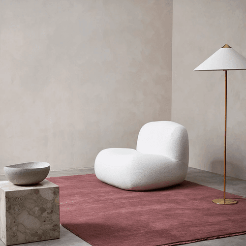 Baya Sandringham 100% NZ Wool Rug - Merlot