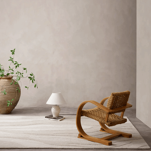 Baya Shoreline 100% Wool Rug - Sand