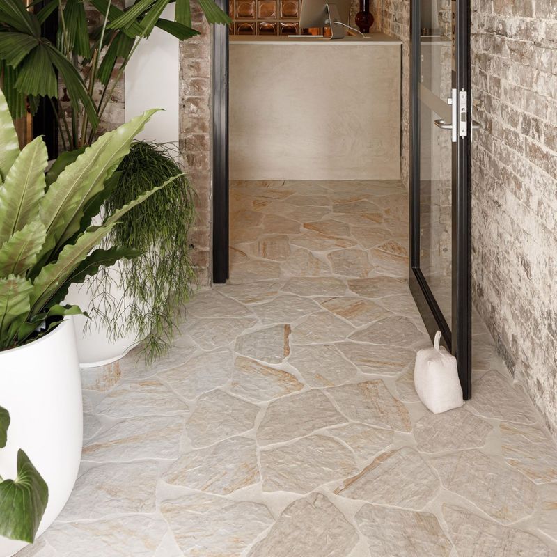 Strata Porcelain Crazy Paving - Four Colours