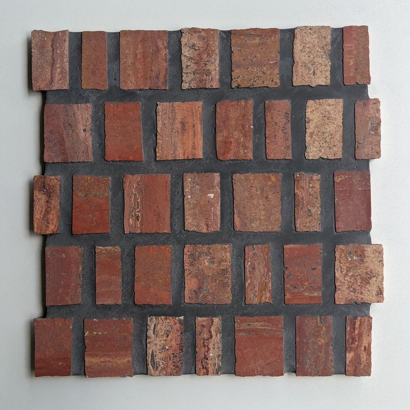 Scarpa Mosaic - Rosso Travertino Wide Joint