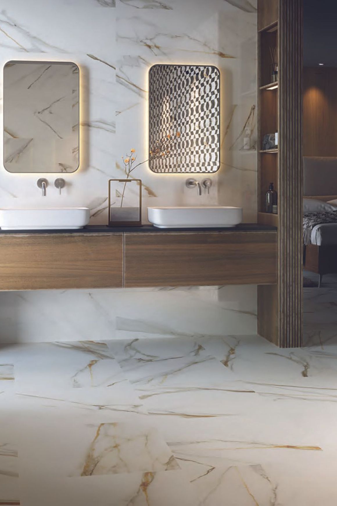 Calacatta Gold Porcelain Tile by Colorker
