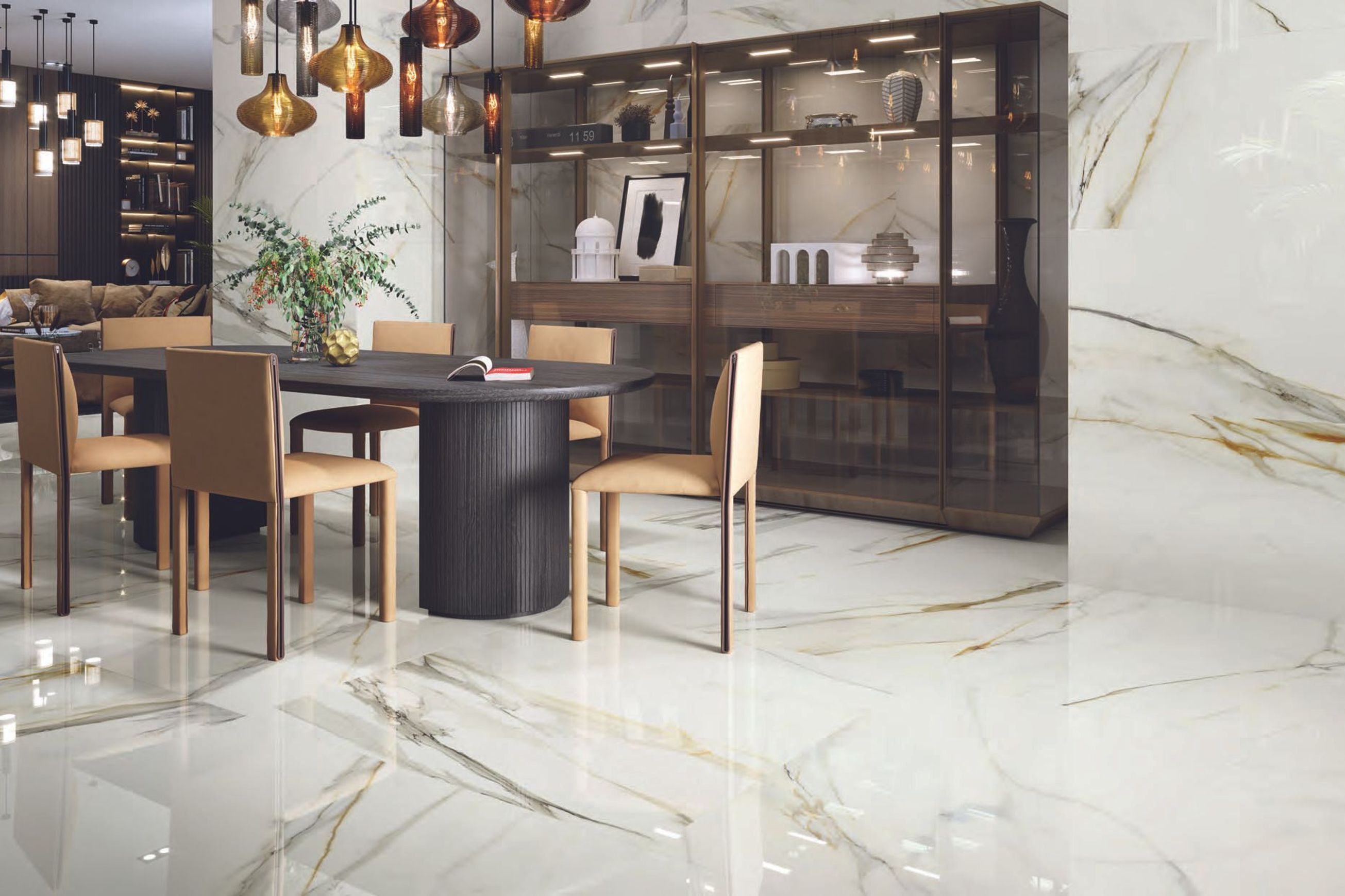 Calacatta Gold Porcelain Tile by Colorker