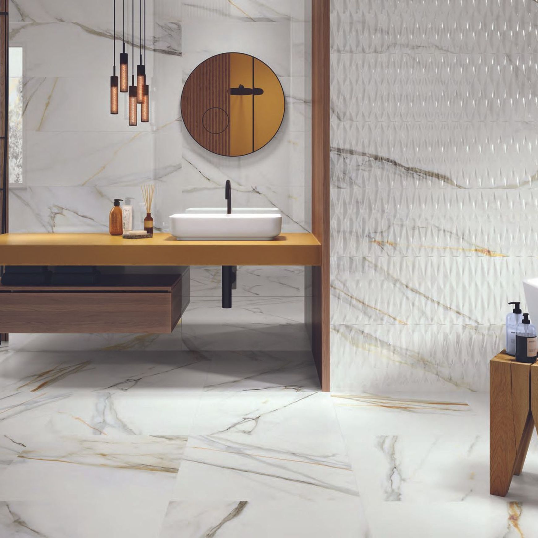 Calacatta Gold Porcelain Tile by Colorker