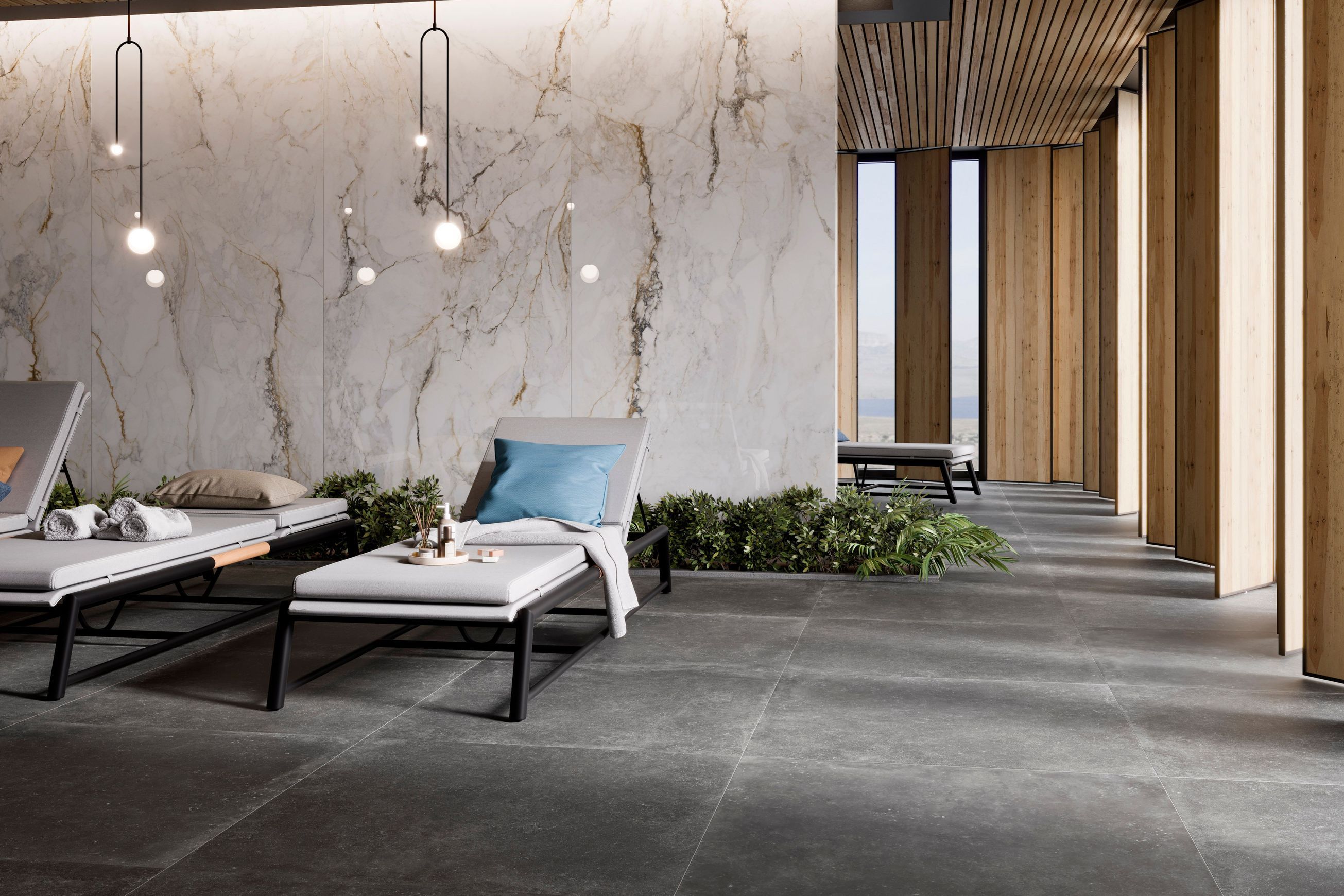 Pisa Gold Wall and Floor Tiles