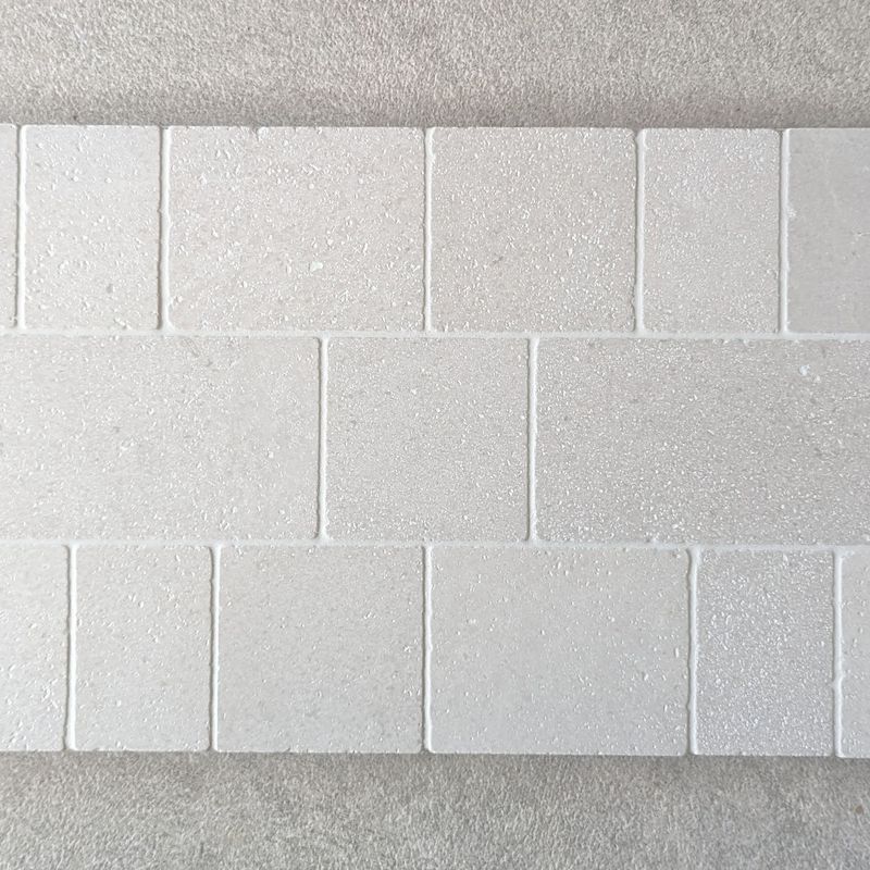 Baracoa Tumbled Mosaic - Cinder Marble