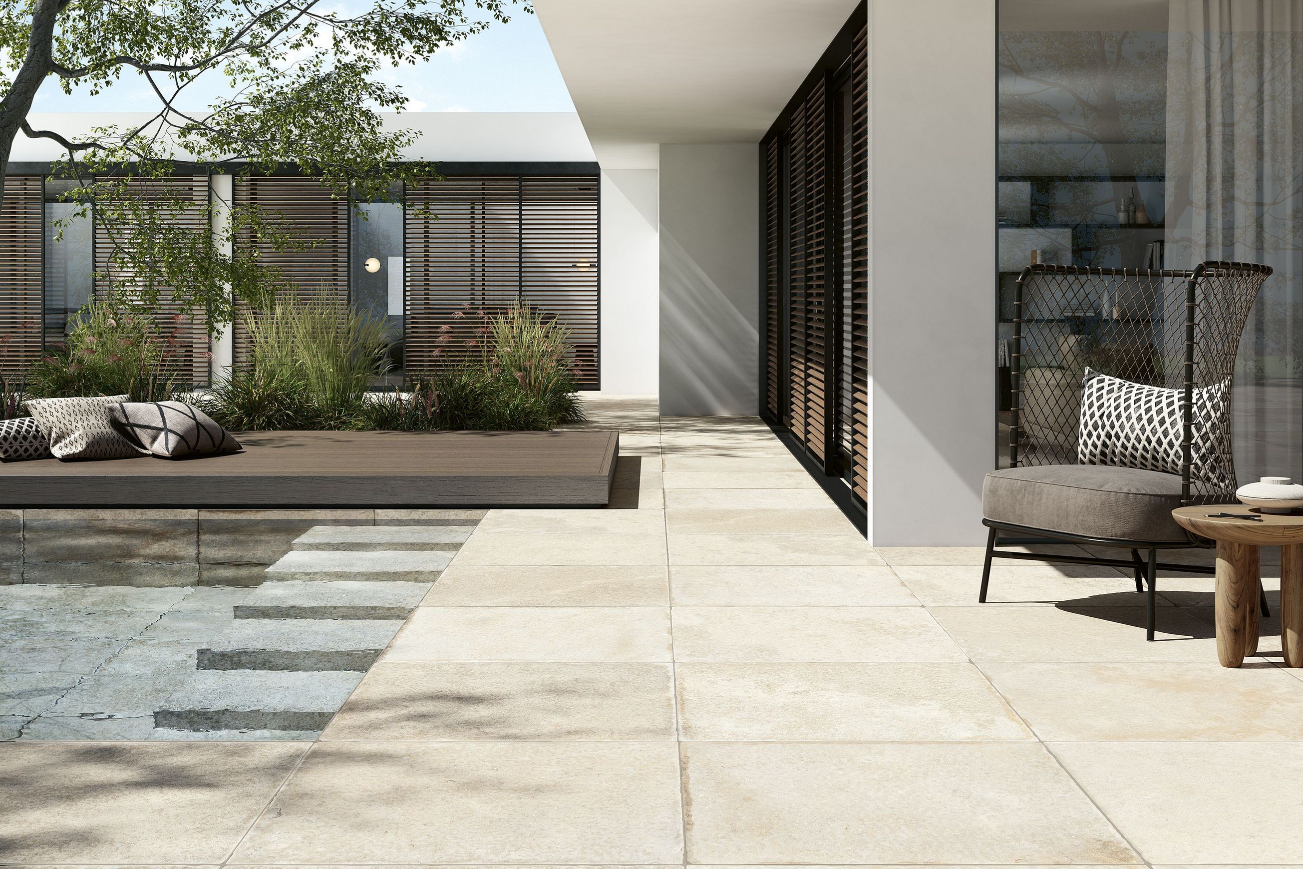 Borgogna Bianco Modula Floor & Wall Tiles