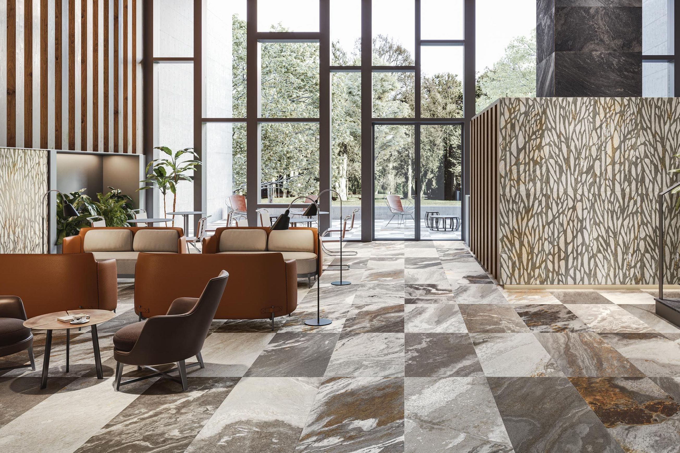 Evoluta Porcelain Tile Collection by Ceramiche Piemme