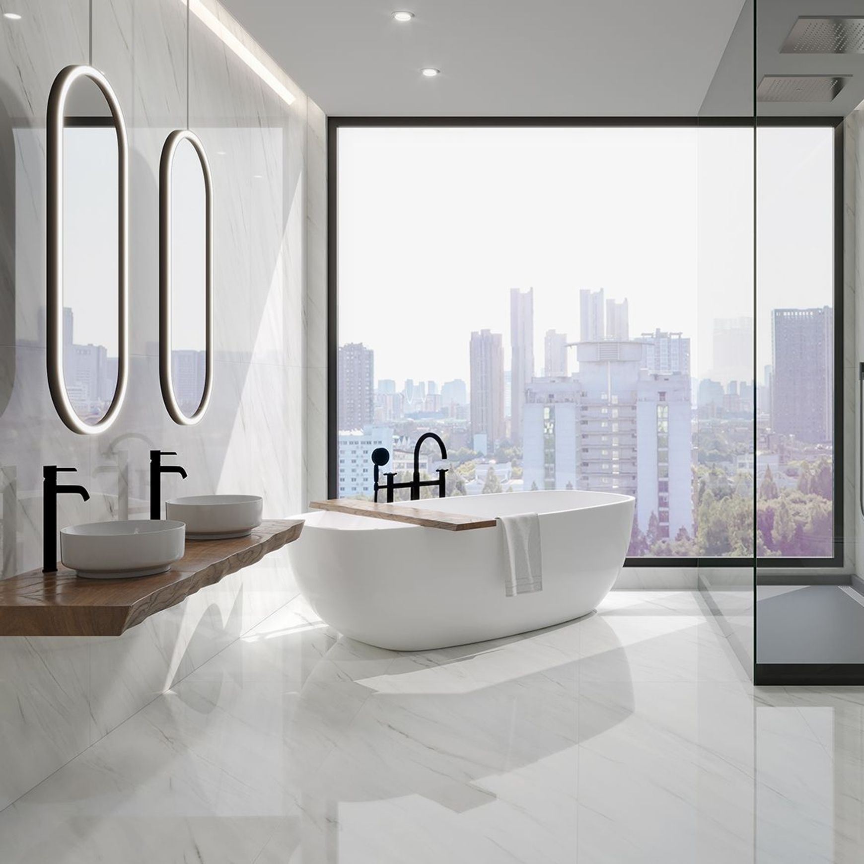 Marble White Polished 750x1500