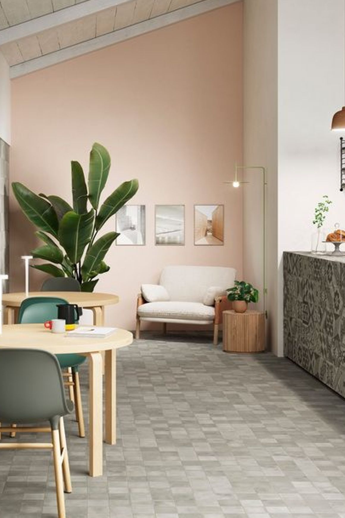 D Segni Blend Grigio Floor & Wall Tiles