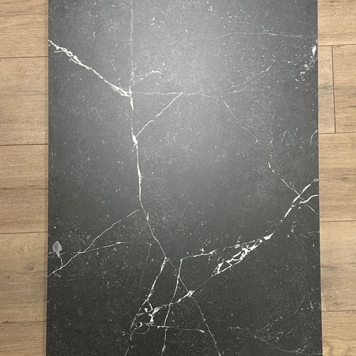 Louis Black Natural Porcelain Tile 600x1200