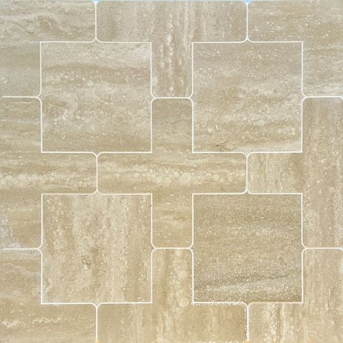 Sorelle Assisi in Travertine Classico Vein Cut