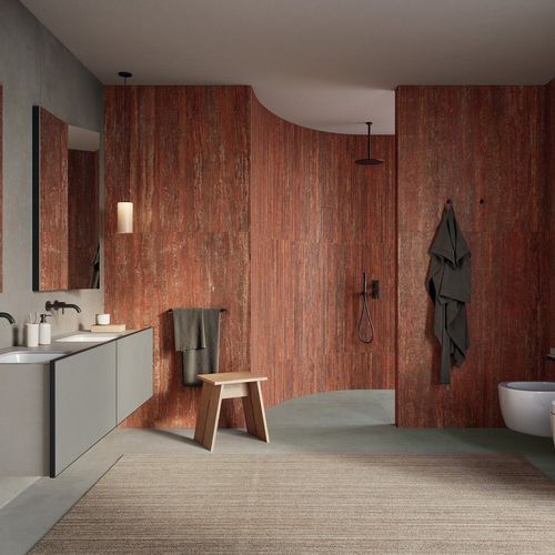 I Trav Rosso Vein Matt 60x120