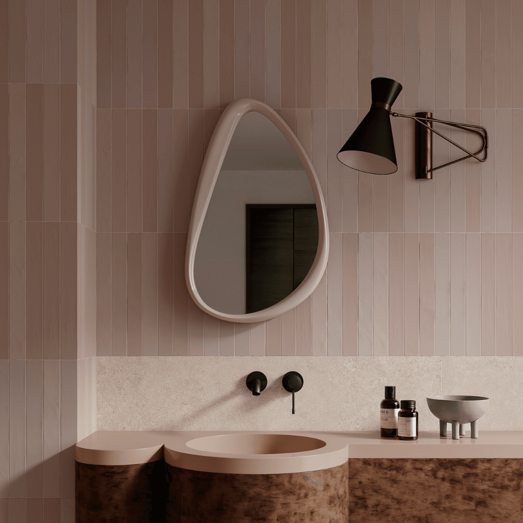Neo Porcelain Brick Tile Series
