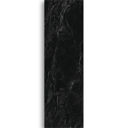 Earl Black Polished Porcelain Tile  800x2600