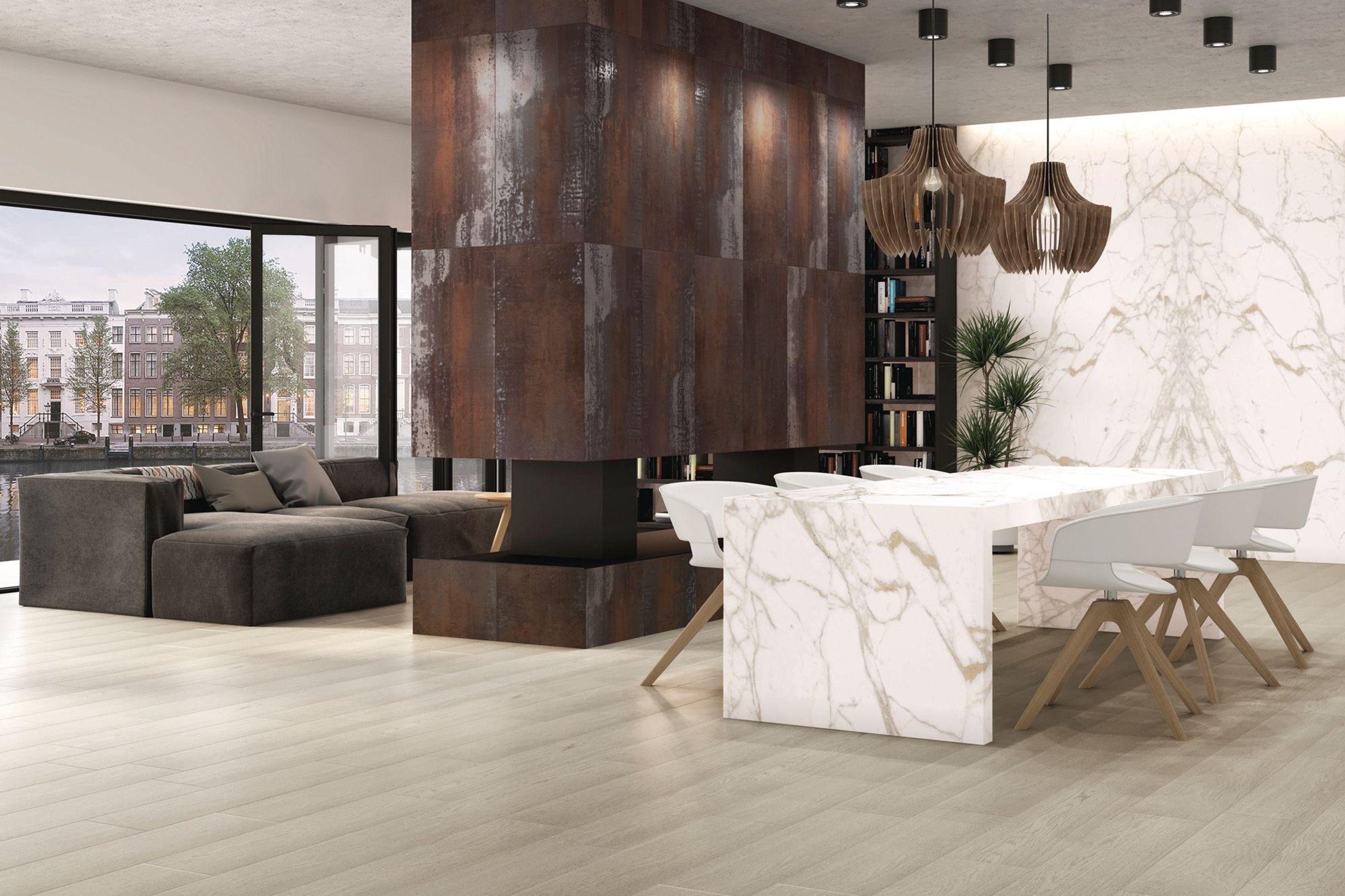 Corten Tile Collection